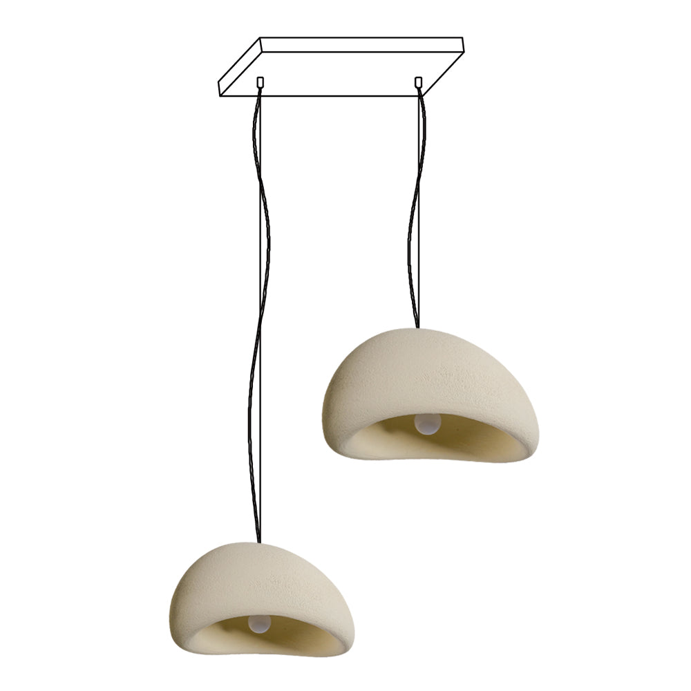 Khmara Raw Mix Ceiling Suspension B Lighting Lobby