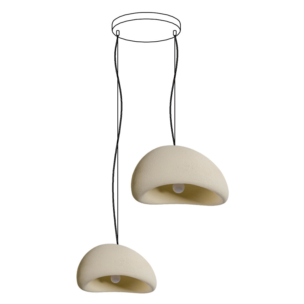 Khmara Raw Mix Ceiling Suspension B Lighting Lobby