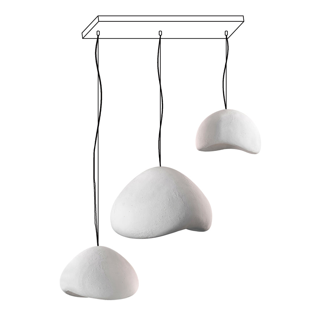 Khmara Raw Mix Ceiling Suspension B Lighting Lobby