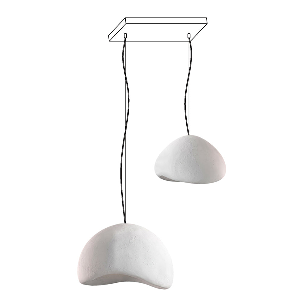 Khmara Raw Mix Ceiling Suspension B Lighting Lobby