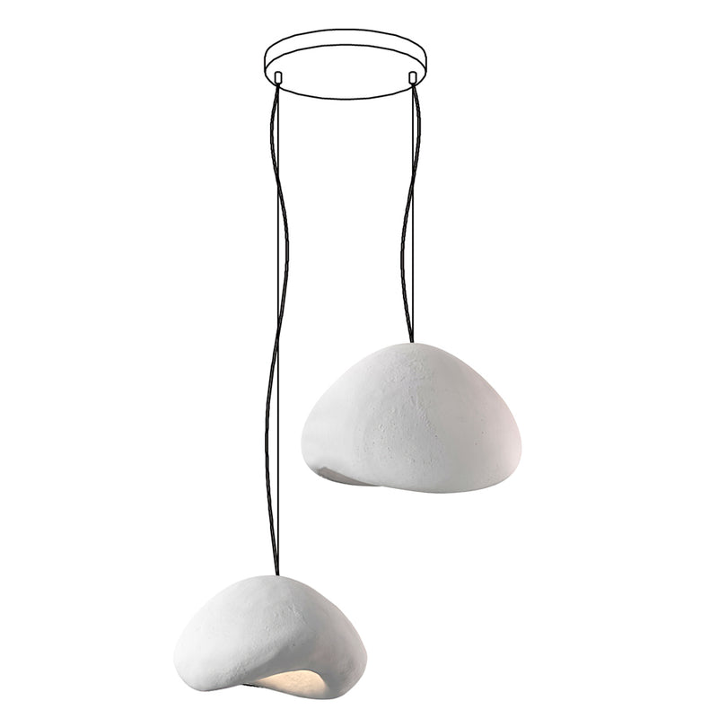 Khmara Raw Mix Ceiling Suspension B Lighting Lobby