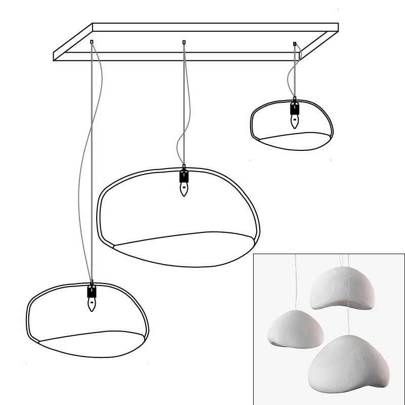Khmara Raw Mix Ceiling Suspension B Lighting Lobby