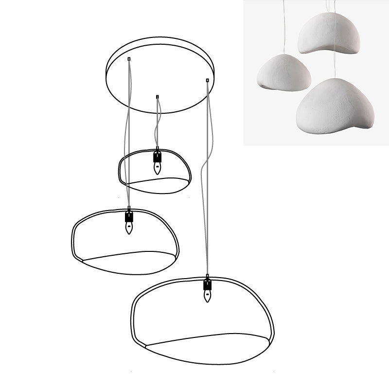 Khmara Raw Mix Ceiling Suspension B Lighting Lobby