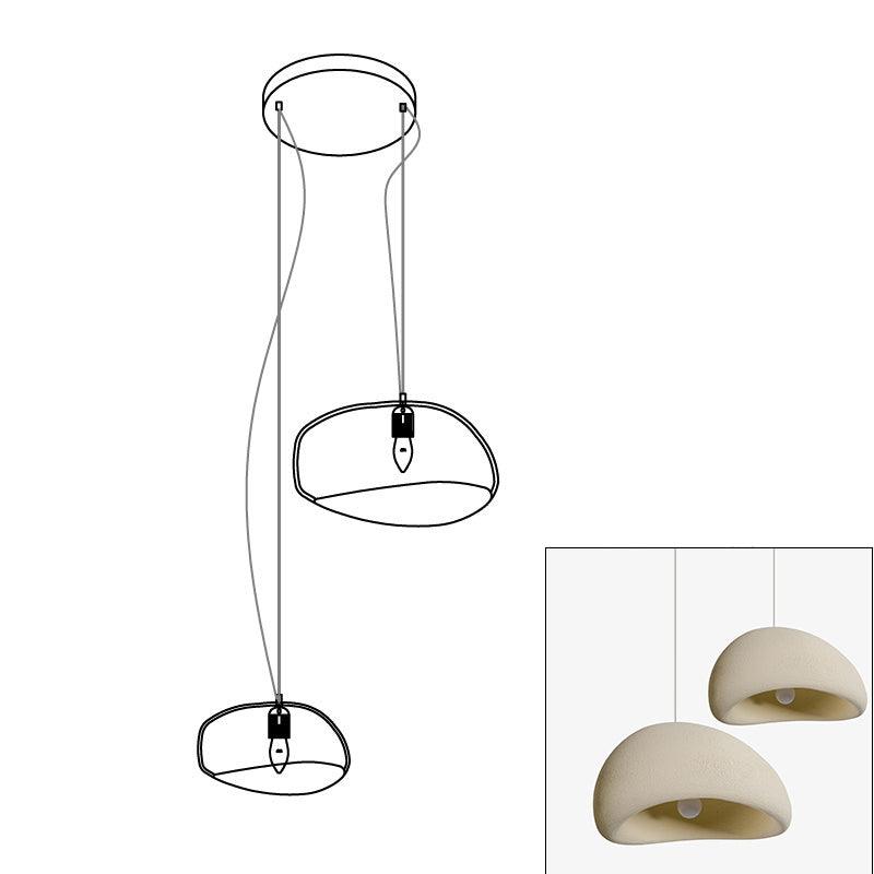 Khmara Raw Mix Ceiling Suspension B Lighting Lobby