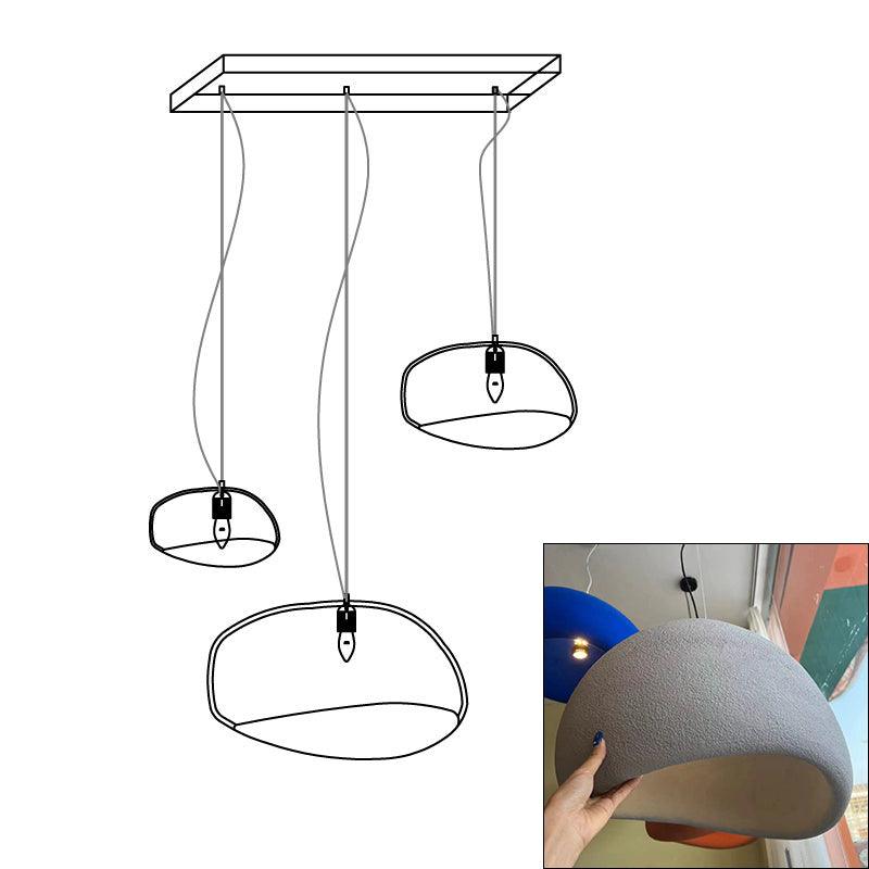 Khmara Raw Mix Ceiling Suspension B Lighting Lobby