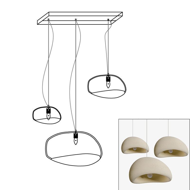 Khmara Raw Mix Ceiling Suspension B Lighting Lobby