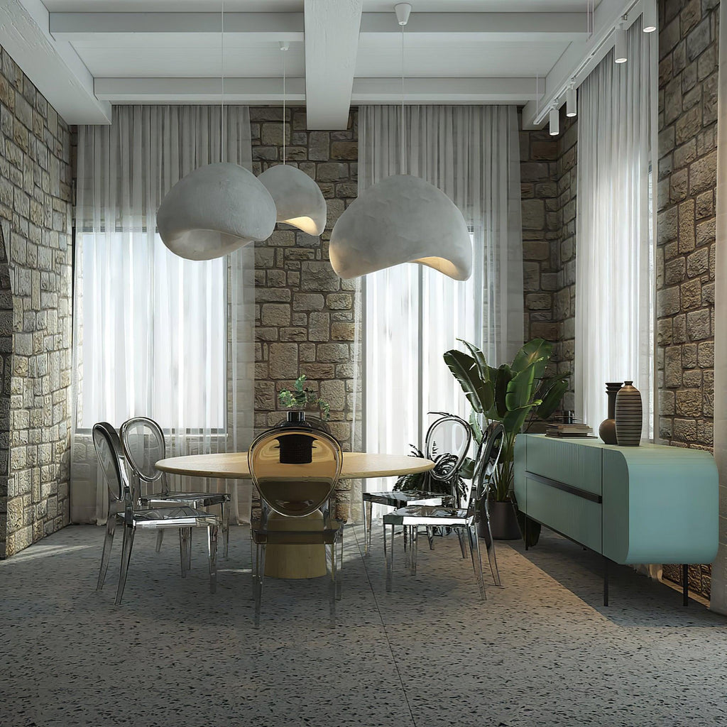 Khmara Raw Mix Ceiling Suspension B Lighting Lobby
