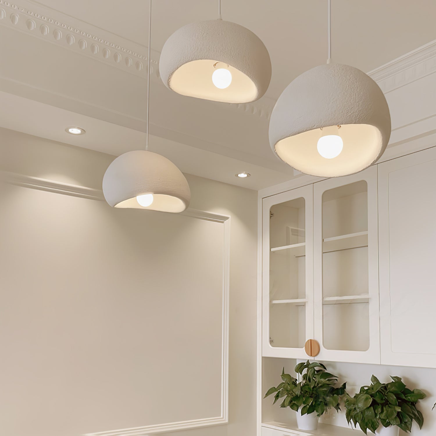 Khmara Raw Mix Ceiling Suspension B Lighting Lobby