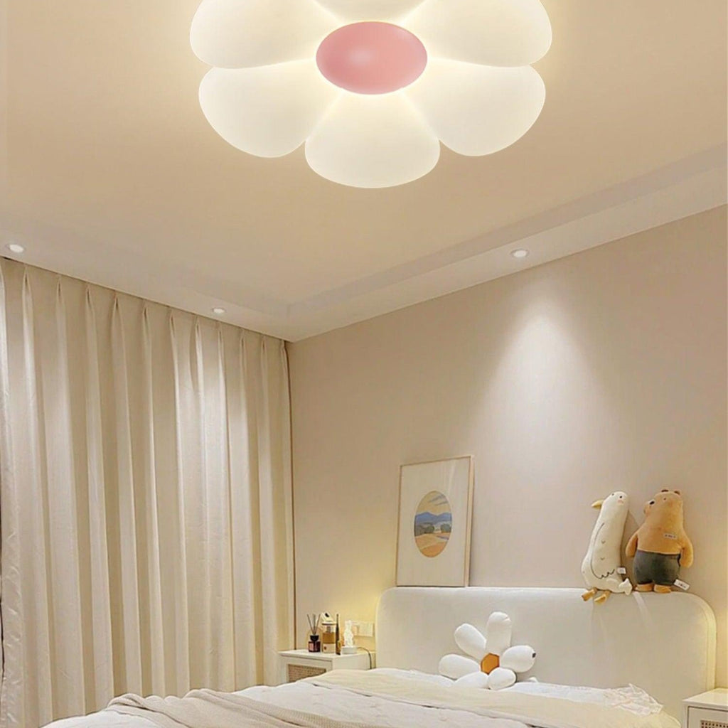 Kids Room Ceiling Light with Six-Leaf Design Lighting Lobby