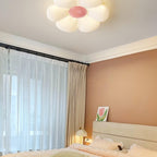 Kids Room Ceiling Light with Six-Leaf Design Lighting Lobby