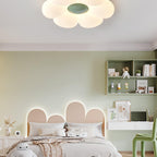 Kids Room Ceiling Light with Six-Leaf Design Lighting Lobby
