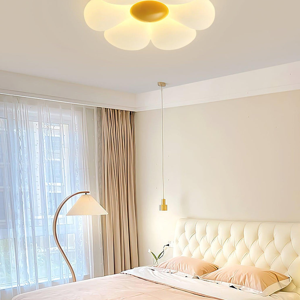 Kids Room Ceiling Light with Six-Leaf Design Lighting Lobby