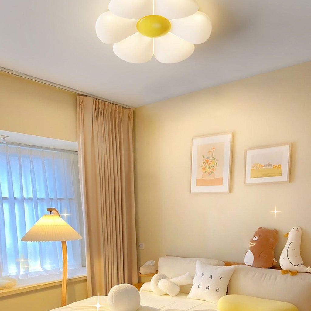 Kids Room Ceiling Light with Six-Leaf Design Lighting Lobby