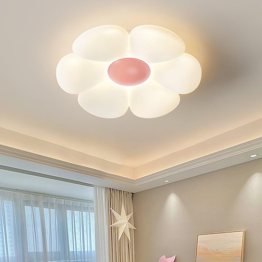 Kids Room Ceiling Light with Six-Leaf Design Lighting Lobby