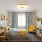 Kids Room Ceiling Light with Six-Leaf Design Lighting Lobby
