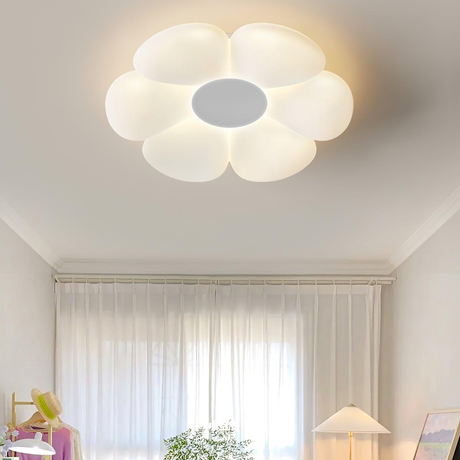 Kids Room Ceiling Light with Six-Leaf Design Lighting Lobby