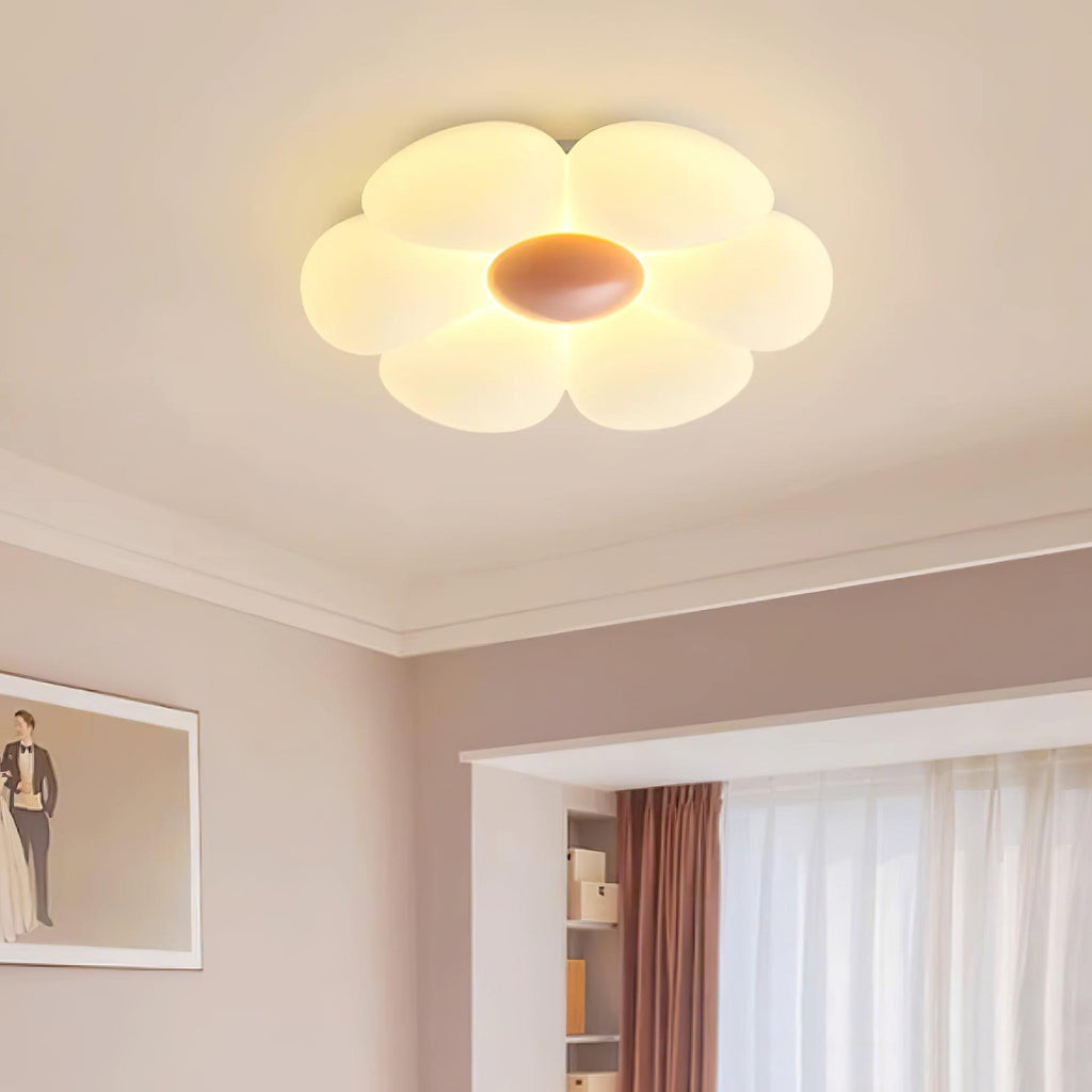 Kids Room Ceiling Light with Six-Leaf Design Lighting Lobby