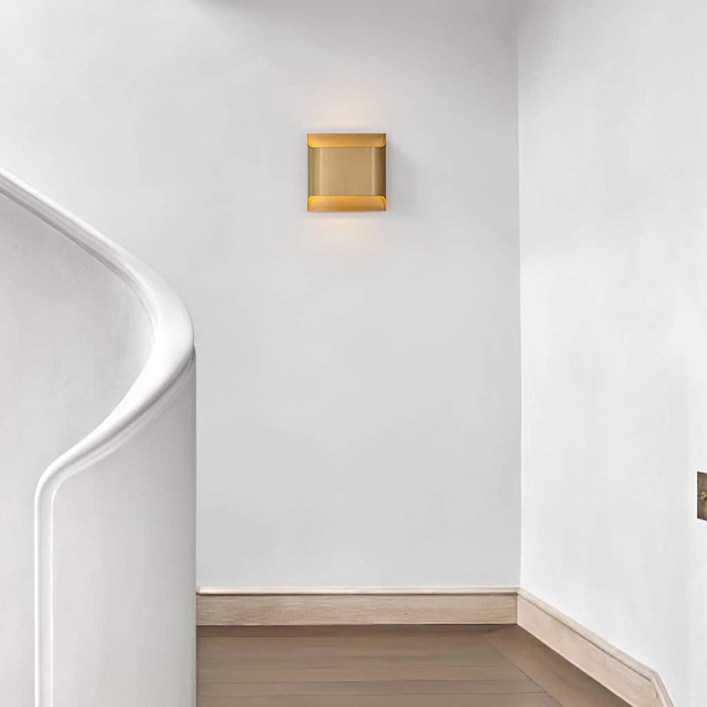 Leclerc Brass Sconce Fixture Lighting Lobby