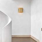 Leclerc Brass Sconce Fixture Lighting Lobby