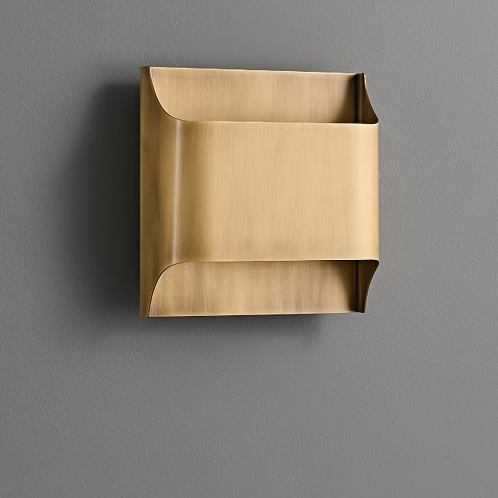Leclerc Brass Sconce Fixture Lighting Lobby