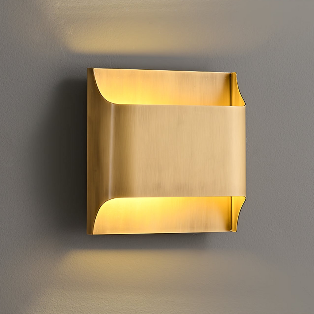 Leclerc Brass Sconce Fixture Lighting Lobby