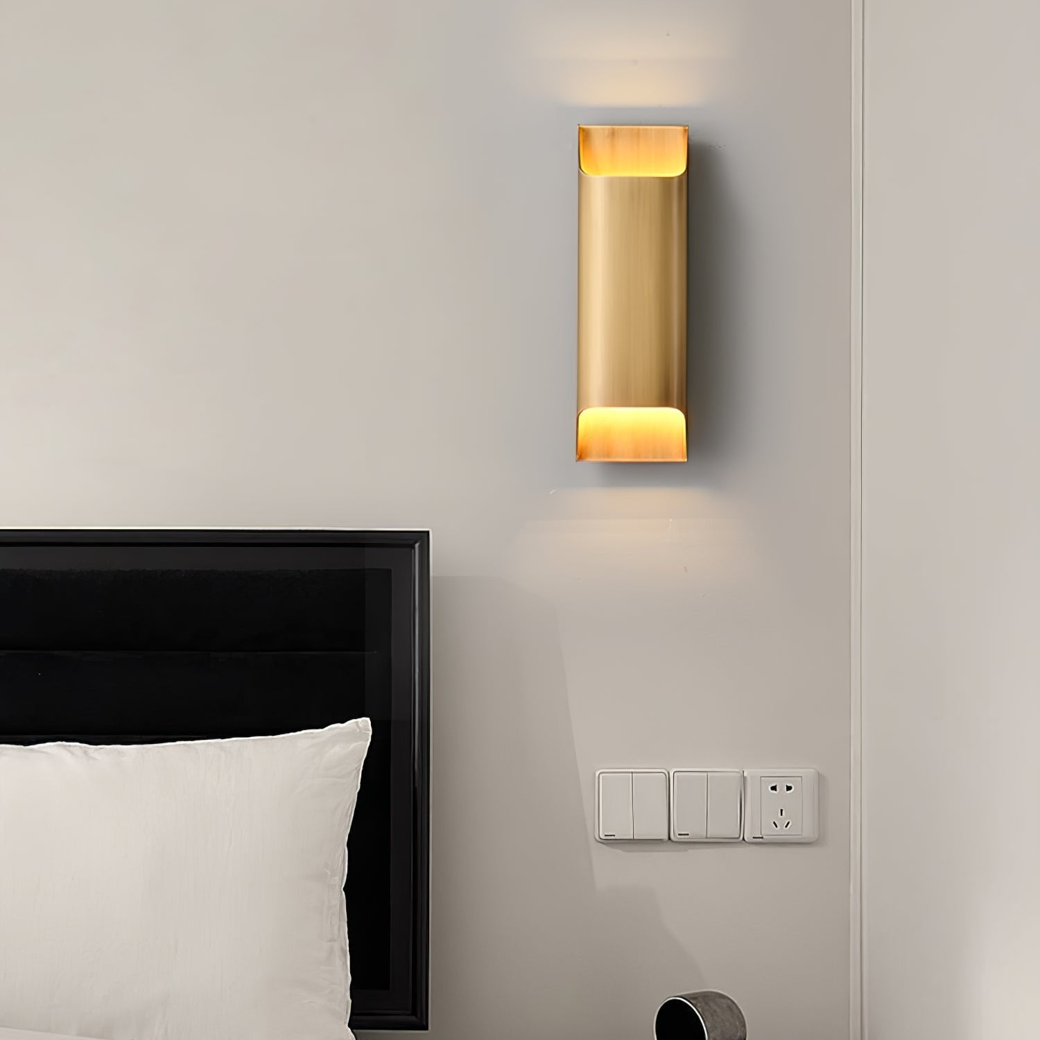 Leclerc Brass Sconce Fixture Lighting Lobby