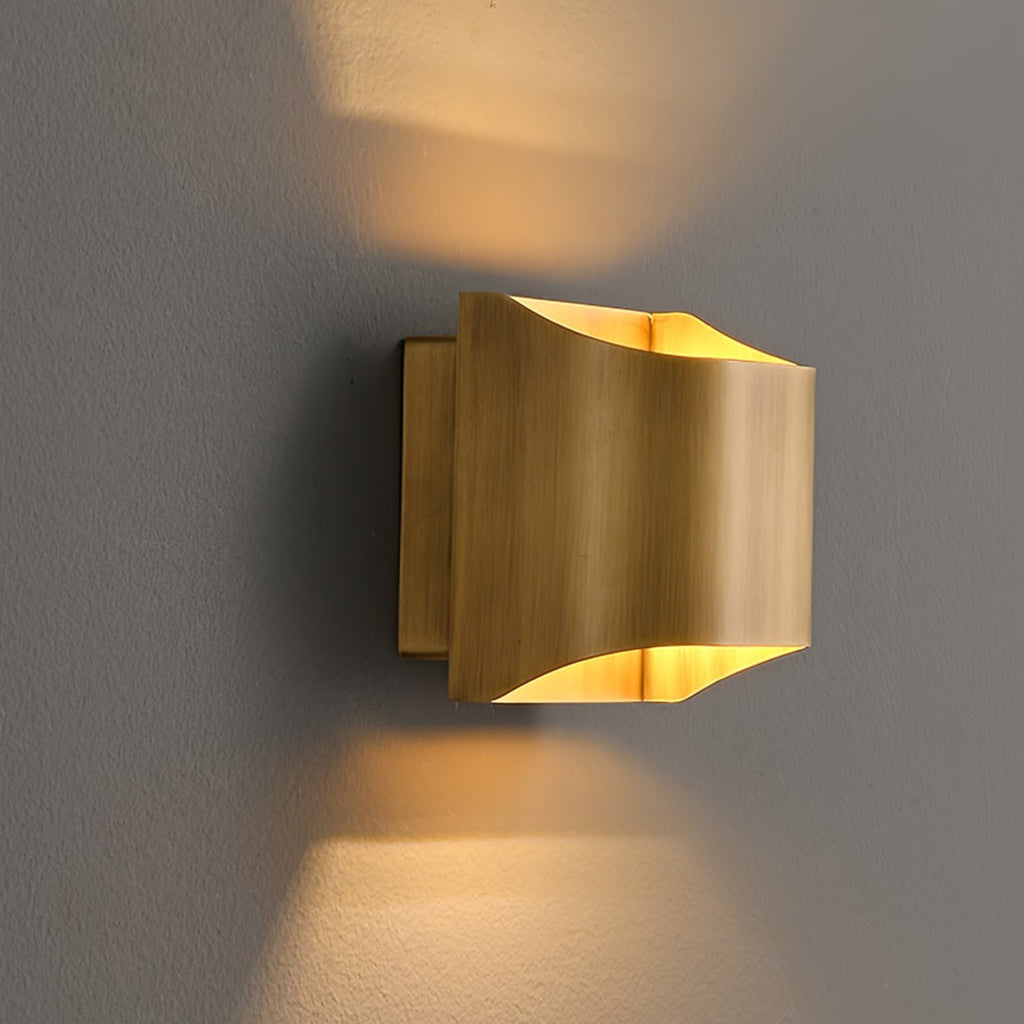Leclerc Brass Sconce Fixture Lighting Lobby