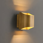 Leclerc Brass Sconce Fixture Lighting Lobby