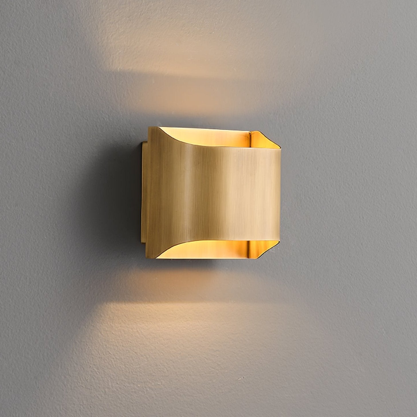 Leclerc Brass Sconce Fixture Lighting Lobby