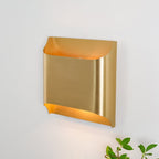 Leclerc Brass Sconce Fixture Lighting Lobby