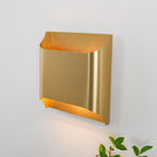 Leclerc Brass Sconce Fixture Lighting Lobby