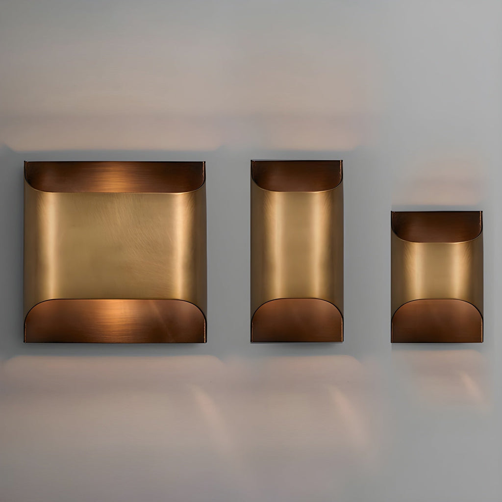 Leclerc Brass Sconce Fixture Lighting Lobby