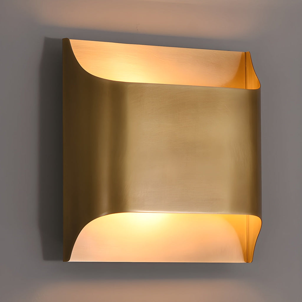Leclerc Brass Sconce Fixture Lighting Lobby