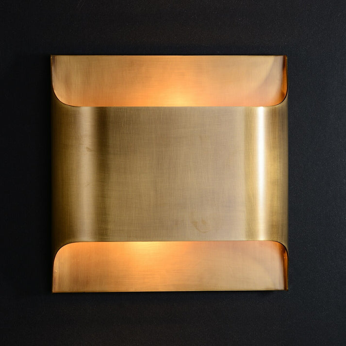 Leclerc Brass Sconce Fixture Lighting Lobby