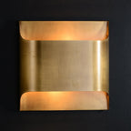 Leclerc Brass Sconce Fixture Lighting Lobby