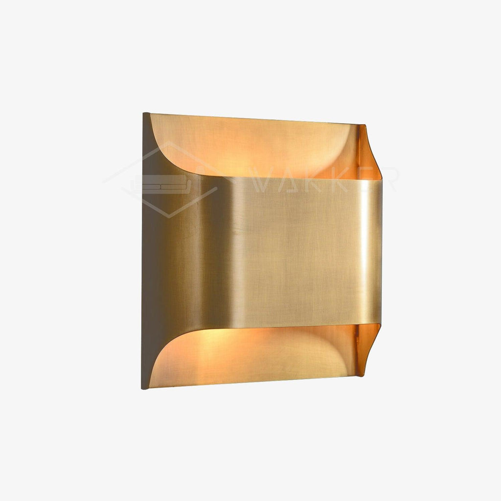 Leclerc Brass Sconce Fixture Lighting Lobby
