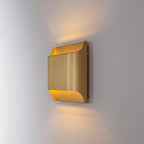 Leclerc Brass Sconce Fixture Lighting Lobby