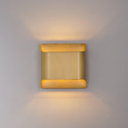 Leclerc Brass Sconce Fixture Lighting Lobby