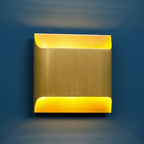 Leclerc Brass Sconce Fixture Lighting Lobby