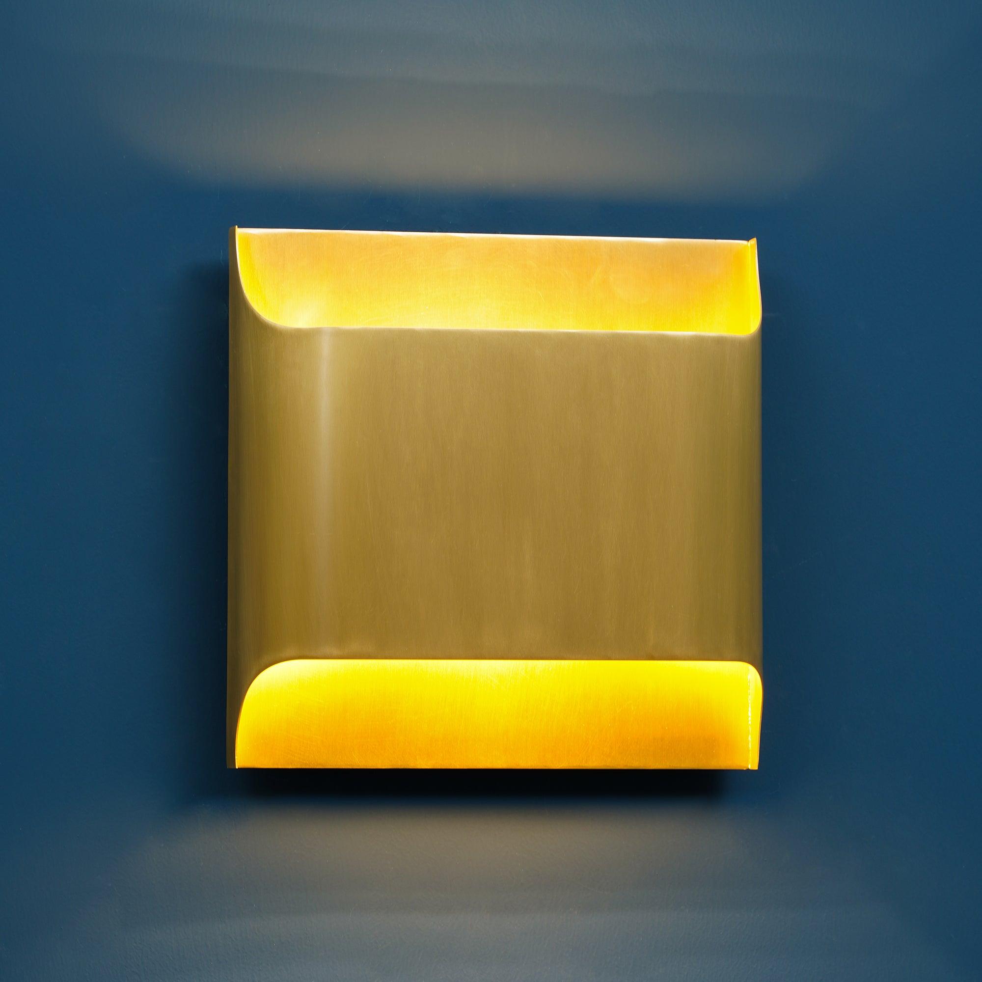 Leclerc Brass Sconce Fixture Lighting Lobby