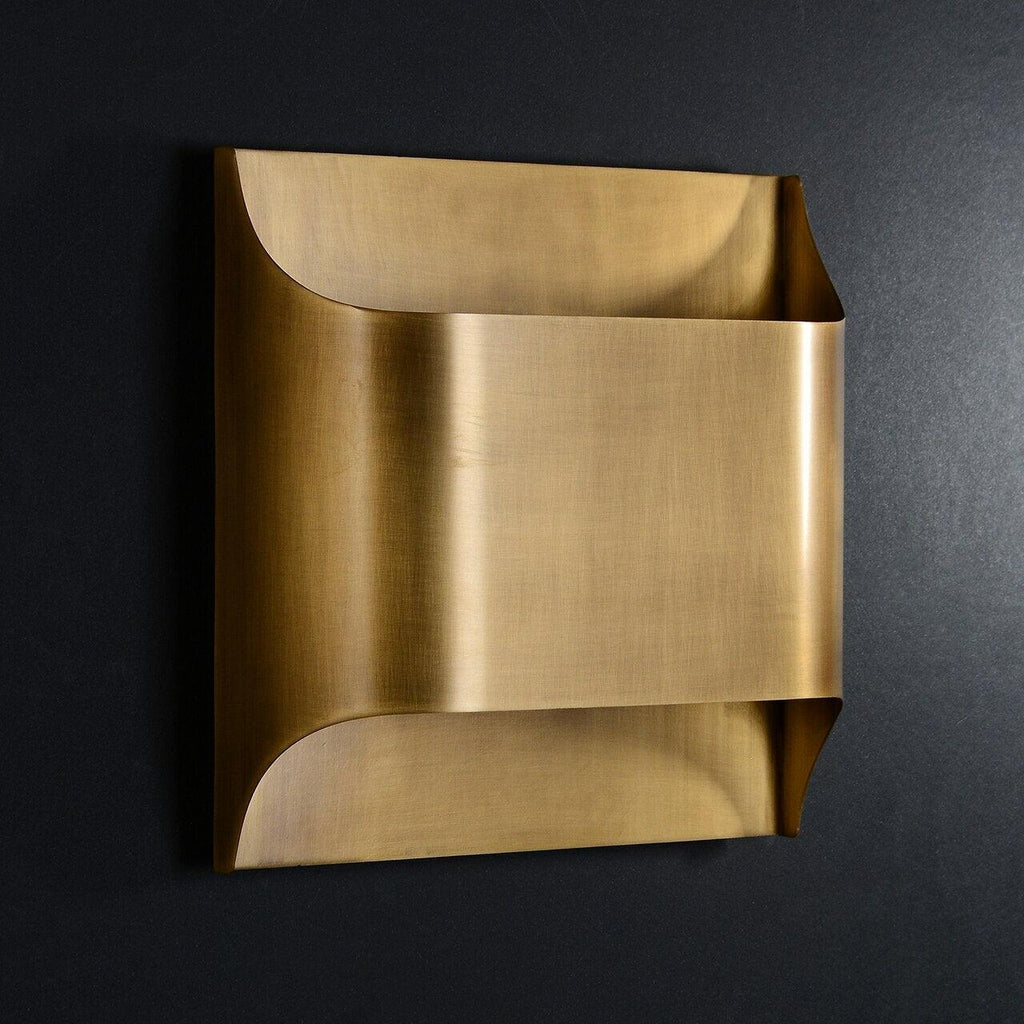 Leclerc Brass Sconce Fixture Lighting Lobby