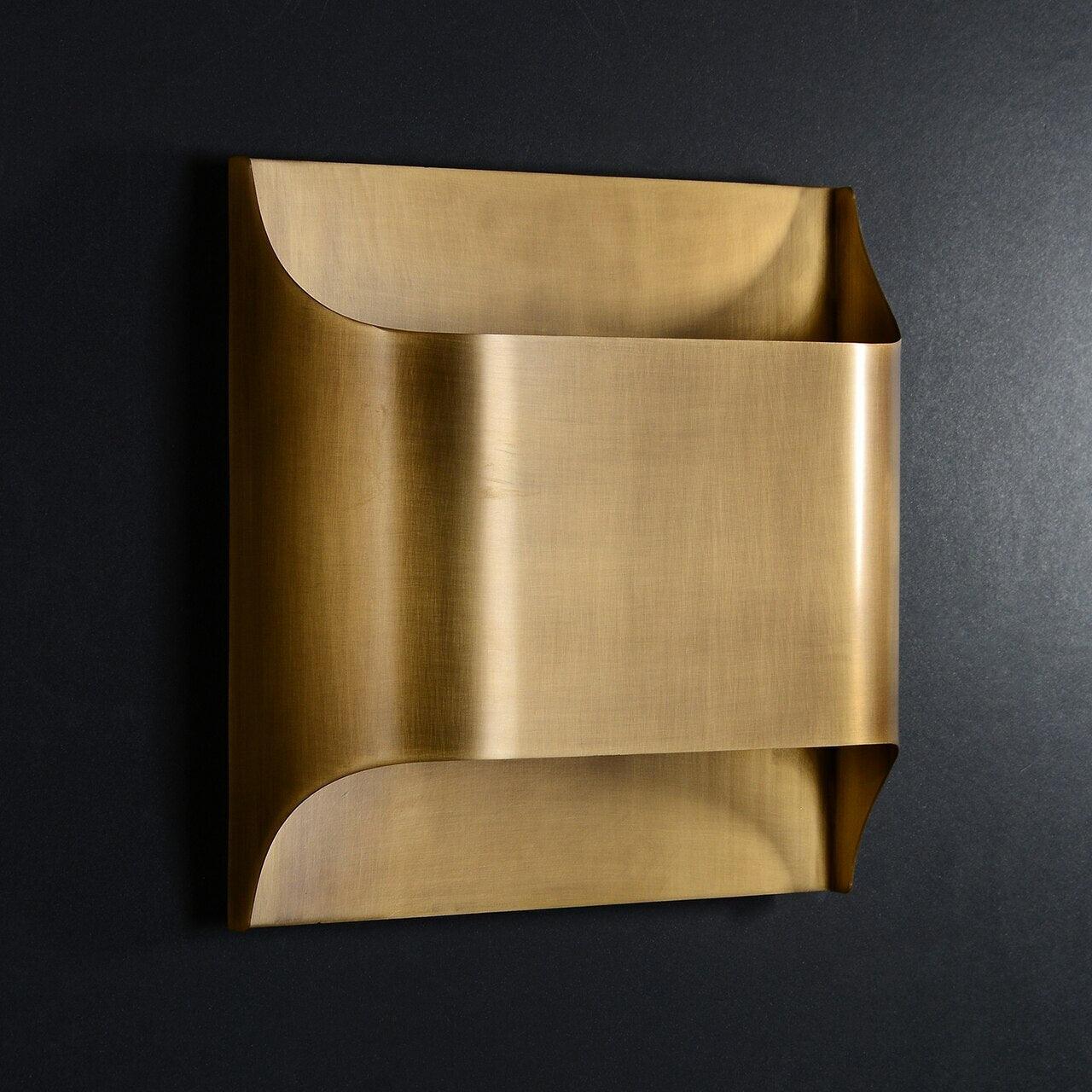 Leclerc Brass Sconce Fixture Lighting Lobby