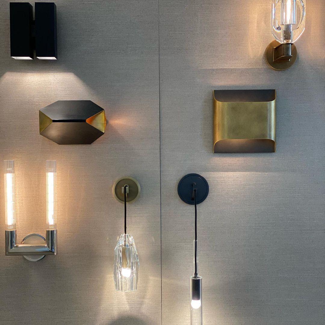 Leclerc Brass Sconce Fixture Lighting Lobby