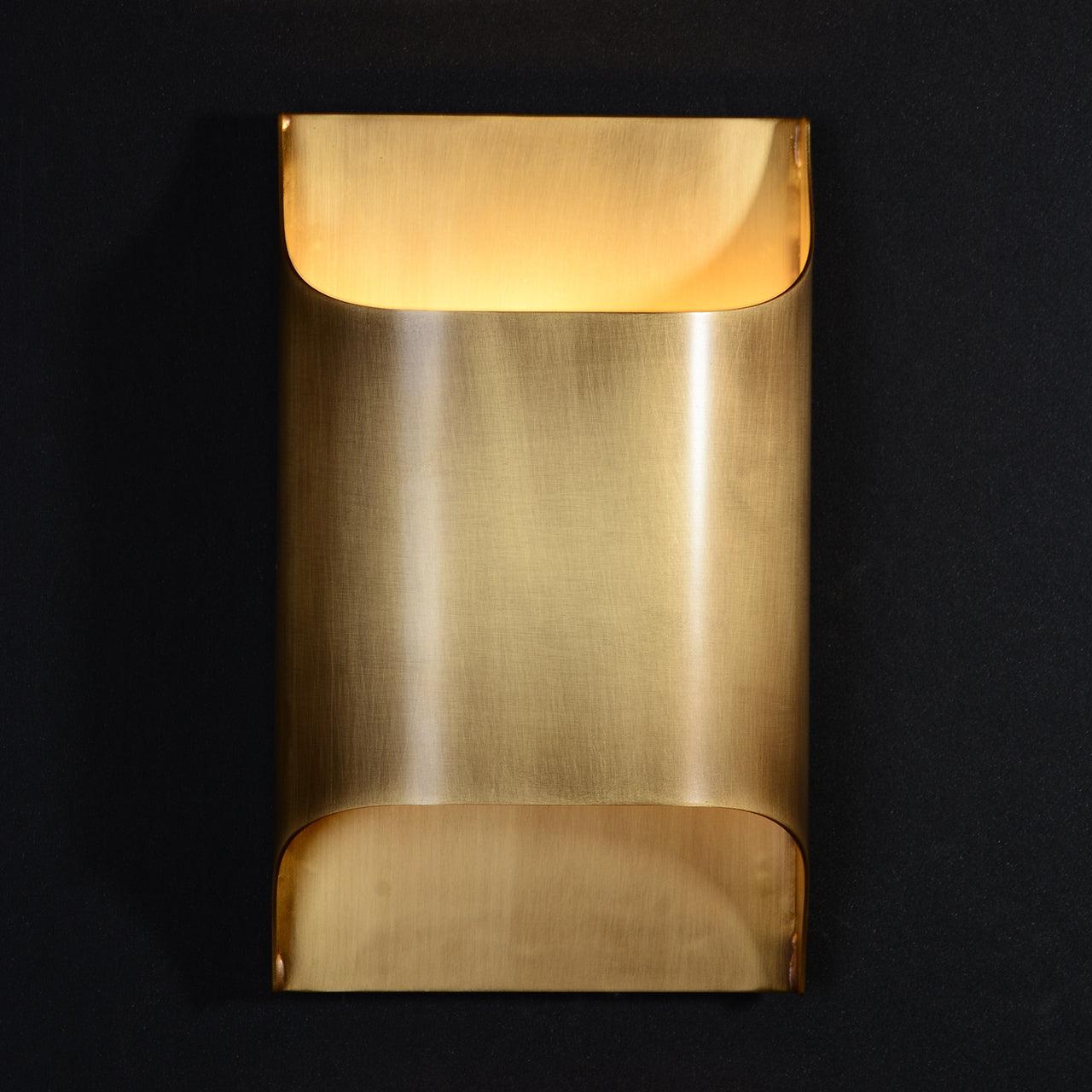 Leclerc Brass Sconce Fixture Lighting Lobby