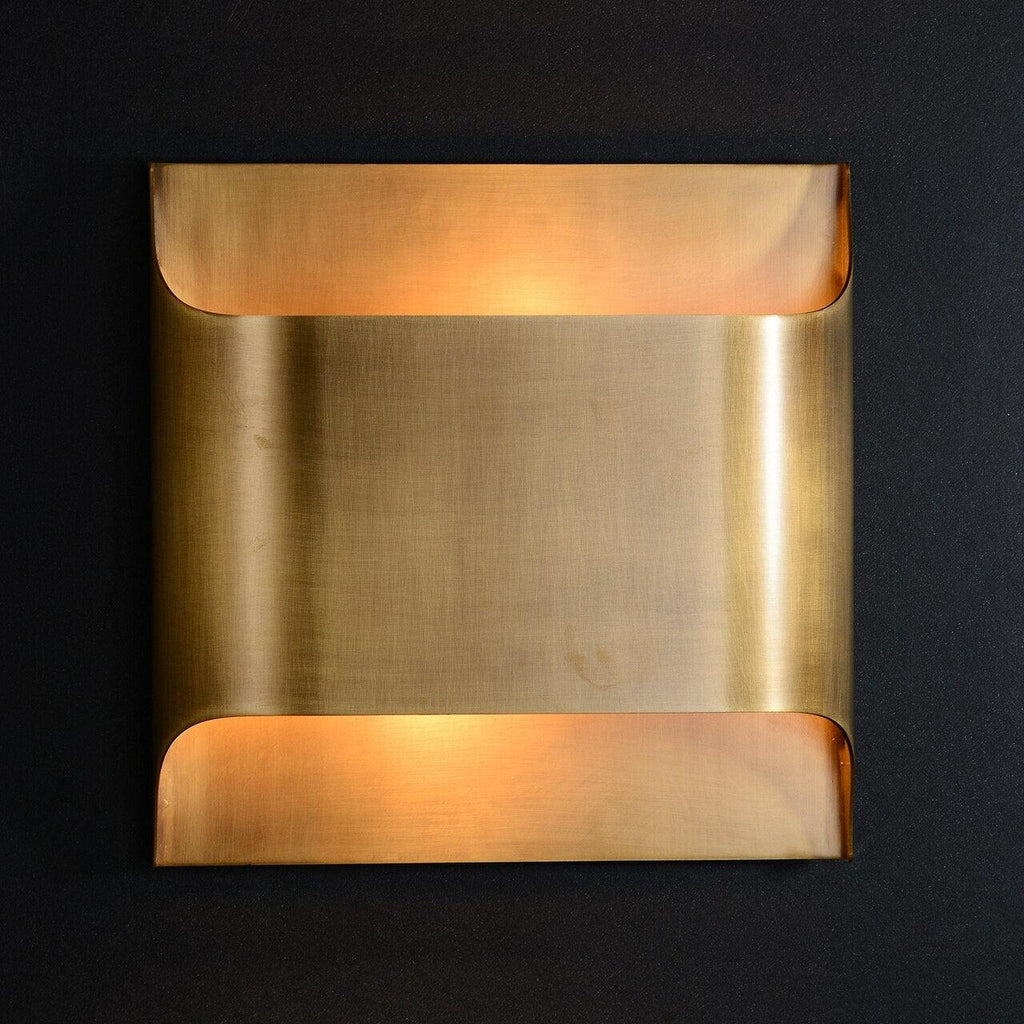 Leclerc Brass Sconce Fixture Lighting Lobby