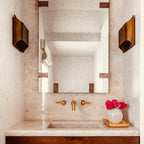 Leclerc Brass Sconce Fixture Lighting Lobby