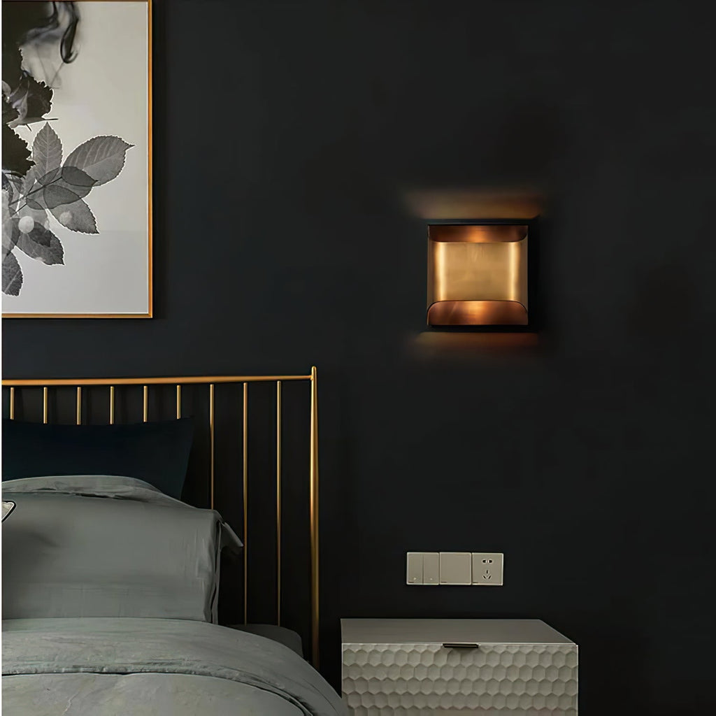 Leclerc Brass Sconce Fixture Lighting Lobby