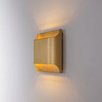 Leclerc Brass Sconce Fixture Lighting Lobby