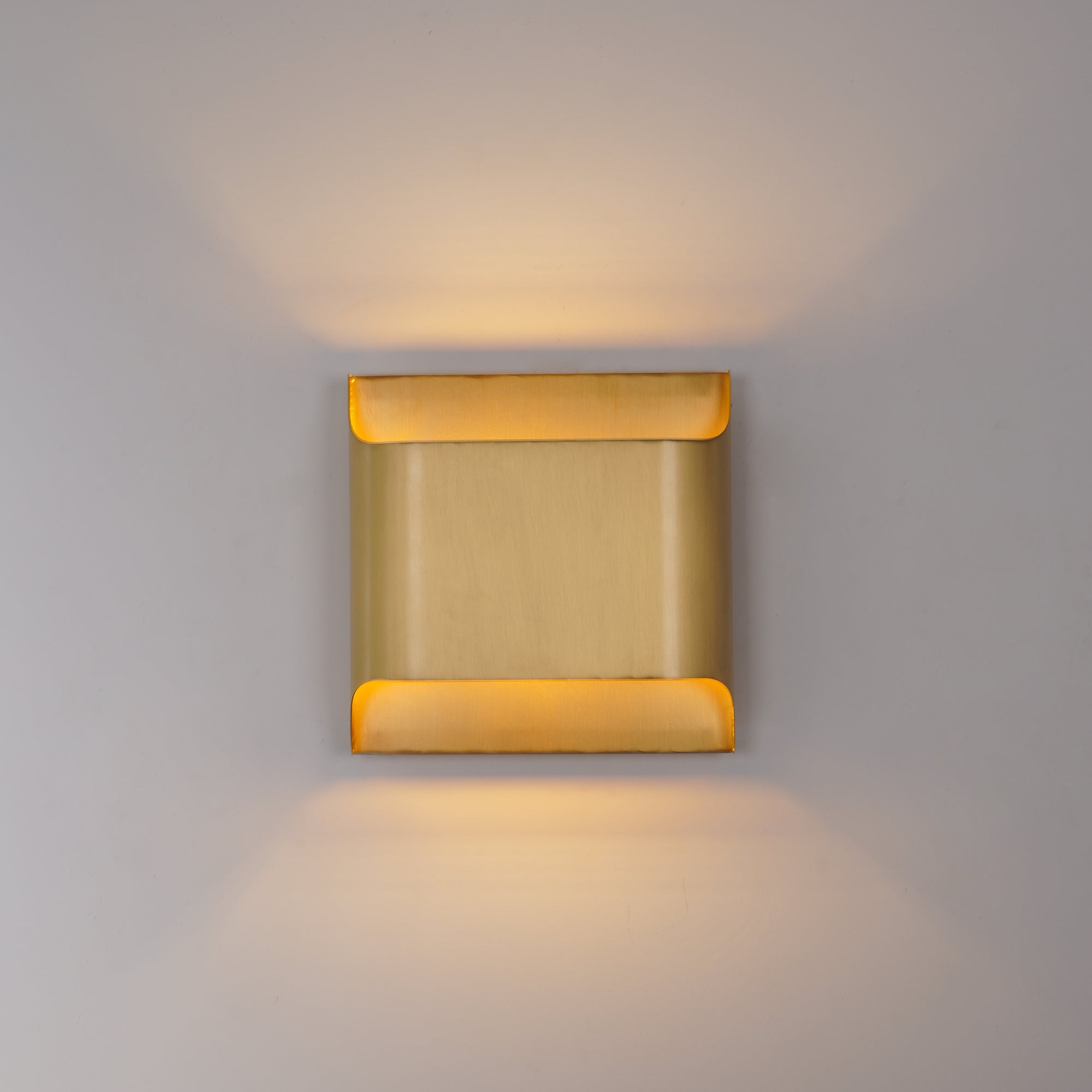 Leclerc Brass Sconce Fixture Lighting Lobby