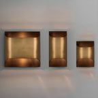 Leclerc Brass Sconce Fixture Lighting Lobby